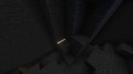 Sunlight leaking from block edges in caves (Image via Sportskeeda Gaming || Mojang Studios)